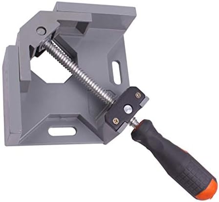 Aluminum Single Handle 90 Degree Right Angle Clamp Angle Clamp Woodworking Frame Clip Right Angle Folder Tool