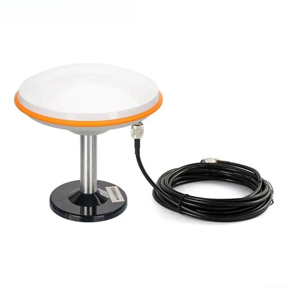 Receptor GNSS/GPS multibanda L1/L2/L5/BDS/GLONASS/para galileo/IP68/para topografía mapeo agricultura construcción alta ganancia TNC/(Un conjunto de naranja)