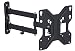 Husky Mount Full Motion TV Wall Mount Bracket Heavy Duty Articulating Tilt Swivel. Fits Most 32 Inch Flat Screen and Other LED LCD with Max VESA 200X200.8 x8,8x6,8x4 or 4x4. Corner Friendly Max 66Lbs