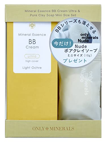 オンリーミネラル(ONLY MINERALS) ミネラルエッセンスBBクリームウルトラ ライトオークル+ソープセット 30g+10g