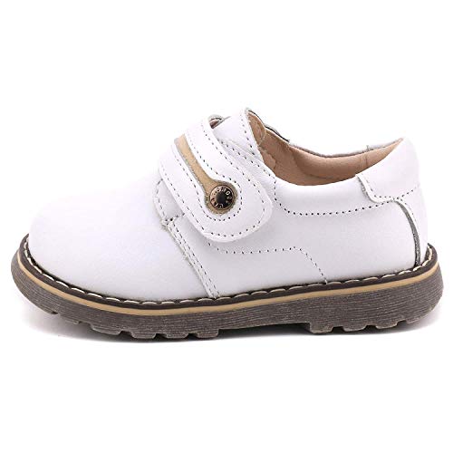 Image of Femizee Toddler Boys Leather Loafers Comfort Uniform Oxford Dress Wedding Shoes