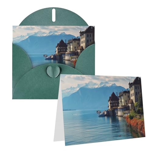 Cartes vierges avec enveloppes pour remerciement anniversaire et vœux toutes occasions