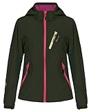 100%pes,10000/5000 Icepeak Mädchen Softshelljacke Mina, schwarz (990 ) ,128 ,51810