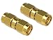 Produktbild Delock WLAN-Antennen Adapter [1x SMA-Stecker - 1x SMA-Stecker] 0.00m Gold