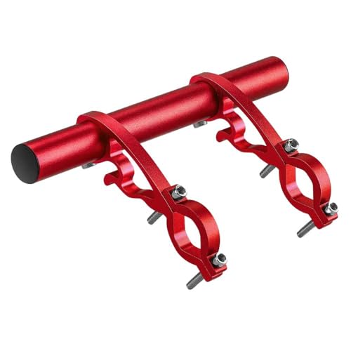 Support de vélo d'aluminium rouge réglable pour stabiliser votre GPS