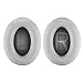 Yizhet Coussinets Housse de Coussins en Mousse Compatible avec Bose Quiet Comfort QC2/QC15/QC25/QC35 I/QC35 II/AE2/AE2i/AE2w (Gris)