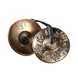 Beruhigende Klangbecken | Ritualbecken Aus Chinesischem Messing,Handpercussion Instrumente,Für...