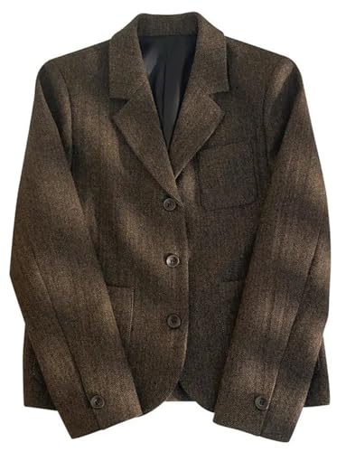 Veste à chevrons femme blazer costume chic pour travail et fêtes