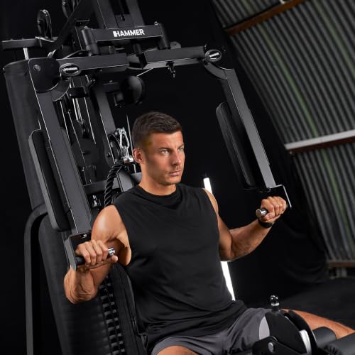 HAMMER Finnlo Kraftstation Autark 1500, Multigym, inkl. Zubehör, Fitnessstation für Zuhause, über...