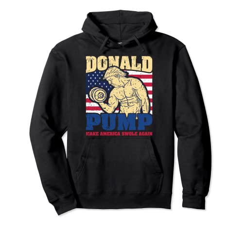 Donald Trump - Equipo de entrenamiento para entrenamiento muscular Sudadera con Capucha