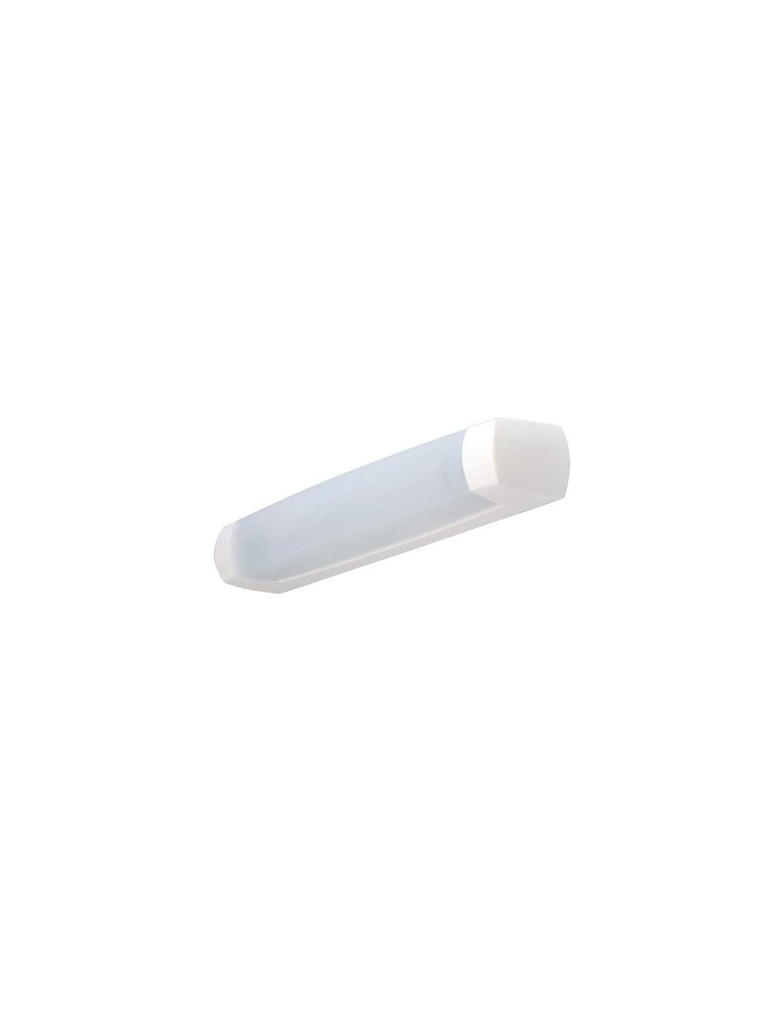 Réglette opale 75 W diffuseur polycarbonate anti-éblouissement blanc 9003 - 2