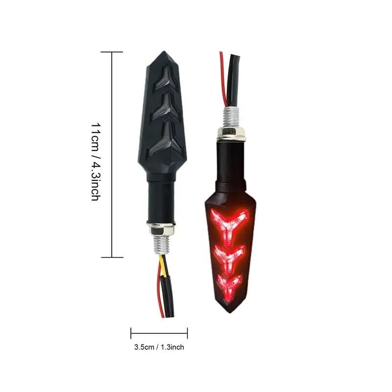 Accessoires moto indispensables : feux de freinage universels - 7