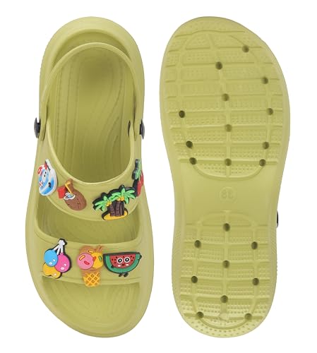 Image of CASSIEY Fashionable Slingback Sandals Clogs for Girl's | Clogs Sandals Slippers Walking Lightweight Rain Beach Footwear for Women's and Girl's