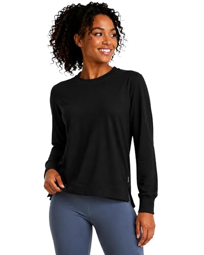 Spyder Womens Crewneck Sweatshirt - Long Sleeve Soft Fleece Pullover Top