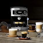 Cecotec Espressomaschine Cumbia Power Espresso 20 Barista Aromax. Leistung 2900 W, 2 Heizsysteme, 20-bar-Druckpumpe, Manometer, Doppelauslassfilterhalter und 2 Filter (Basic) – Bild 2