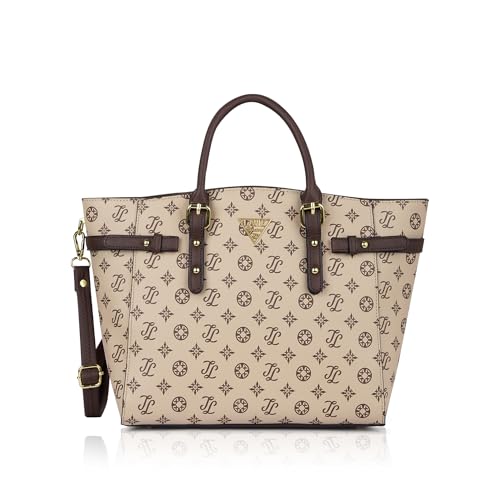 Image of Lavie Signature Women's LS Montreal Tote Bag for Women | Tote Handbag for Work | Ladies purse | Stylish Shoulder Bag | Gift for Women