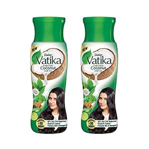 Dabur Vatika Enriched Coconut Hair Oil 600ml (300ml*2)