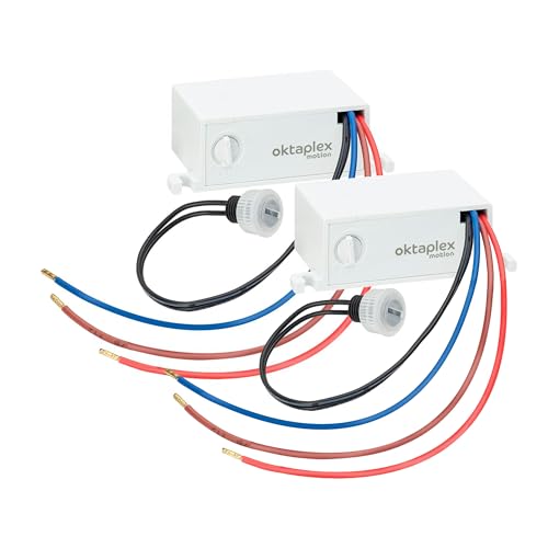 Capteur crépusculaire extérieur 230V Oktaplex Jasy interrupteur crépusculaire encastré IP65
