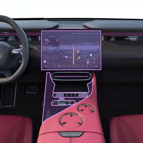 Protection écran GPS Lotus Eletre pour éviter les rayures de bord