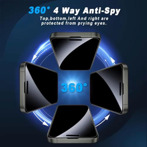 PARAFLIK 360° Privacy Tempered Glass for iPhone 17 Pro - Image 6