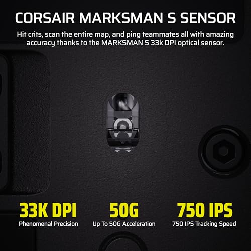 Corsair Scimitar Elite Wireless SE MMO MOBA PC Gaming Mouse – Black - image 8