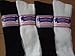 OVER THE CALF DIABETIC SOCKS, 12 PAIR TOTAL,USA, 6 EACH WHITE AND BLACK COLOR,13-15 PLUS SIZE,PHYSICIANS CHOICE