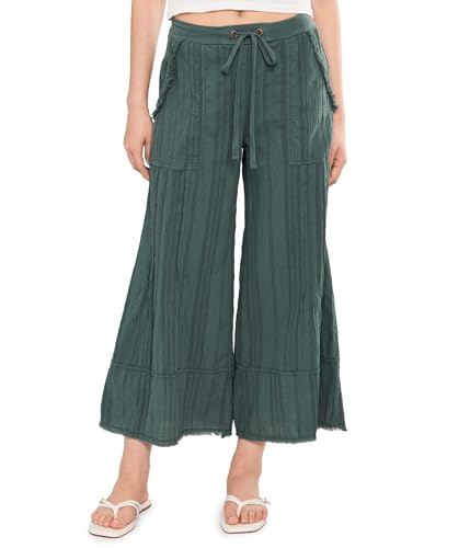 XCVI Womens Doyen Crop Hawthorn Leaf MD (Womens 8-10) One Size