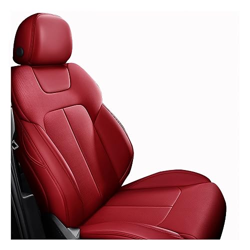 Housse Siège Voiture Rouge Individuelle pour Audi A3 A4 B8 B9 A5 Sportback A6 C5 C6 Q3 Q5 Q7