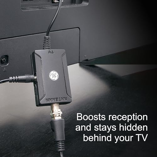 image for GE Indoor TV Antenna Amplifier, Antenna Signal Booster, HD TV Digital 