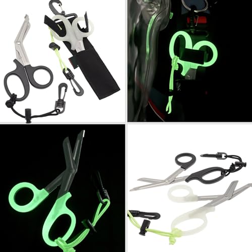 Tijeras de buceo duraderas con funda protectora para uso intensivo en el mar 6