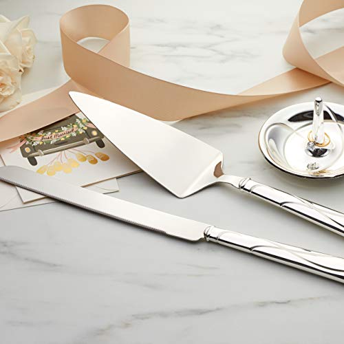 Lenox Cake Knife & Server Adorn Set, Silver #TOP3