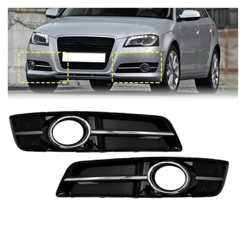 Cache antibrouillard haute finition pour A3 2010-2013 grilles ajustement précis 8P0807682J - 2