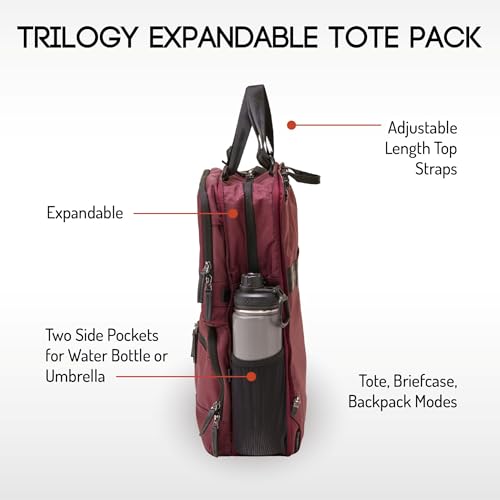 Trilogy Expandable Tote Pack (Zinfandel)3