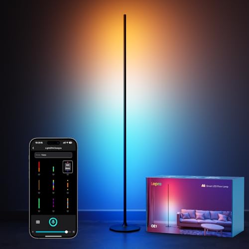 Lepro OE1 AI Floor Lamps for Living Room, Smart LED