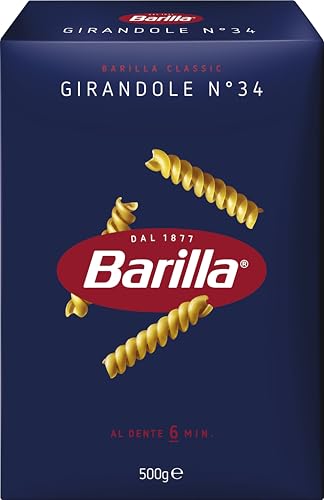 Barilla Pasta Klassische Girandole n.34 aus hochwertigem Hartweizen immer al dente, (1 x 500 g)