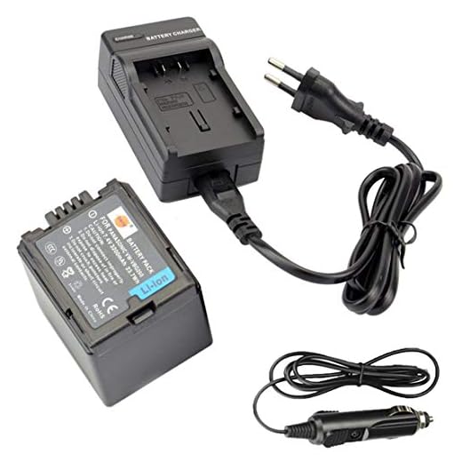 DSTE VW-VBG260 Ersatz Batterie und Ladegerät Compatible für Panasonic AG-AF100 AG-HMC40 AG-HMC80 AG-HMC150 HDC-HS300 HDC-HS700 HDC-SD600 HDC-SD700 HDC-SDT750 HDC-TM300
