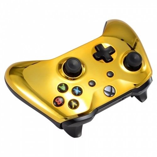 Image of MODDEDZONE UN-Modded Custom Controller compatible with Xbox One S /X... (3.5 mm jack) (Gold)