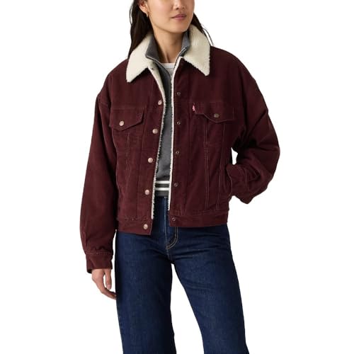 Image of Levi's Women's 90s Sherpa Trucker Jacket (Standard and Plus)