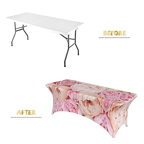 Nappe rectangulaire extensible PEIXEN nappe anti-vent lavable pour table de buffet