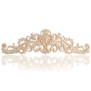 Baogu 2er Set Holz Schnitzerei Ornament