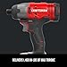 CRAFTSMAN V20 Cordless Impact Driver Kit, 1/4 inch, 2 Batteries and Charger Included (CMCF800C2)