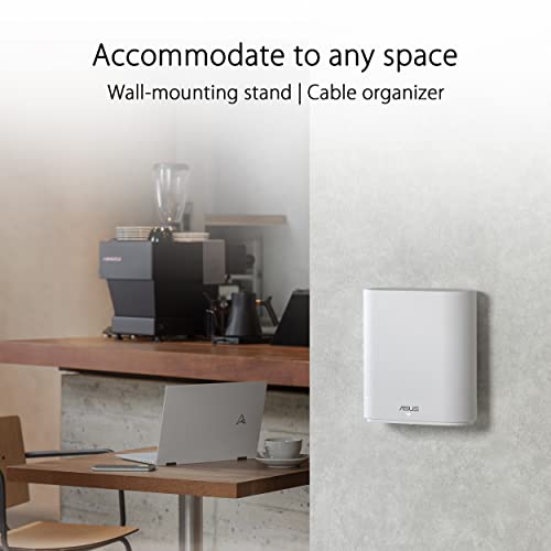 ExpertWiFi EBM68 AX7800 Sistema Tri-Band Business Mesh WiFi 6 (1 confezione) - Portale ospite personalizzato e SDN, facile configurazione e gestione remota, sicurezza di rete e VPN di livello - Powerline - Immagine 6