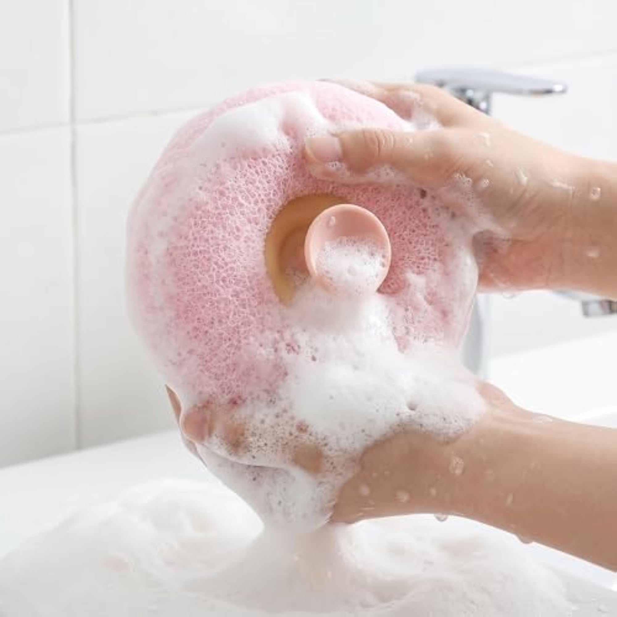 Super Soft Bath Loofah with Suction Cup