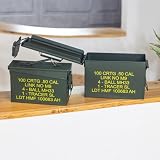 HMF 70010 skrzynka na amunicję, US Ammo Box, metalowa skrzynka, 27,5 x 17,5 x 9,5 cm, zielona