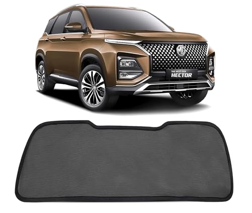 Image of Autofact Dicky Curtain for MG Hector | Custom Fit Rear Windshield Sunshade | UV & Heat Protection | Foldable Mesh | Privacy & Cooling Car Accessory
