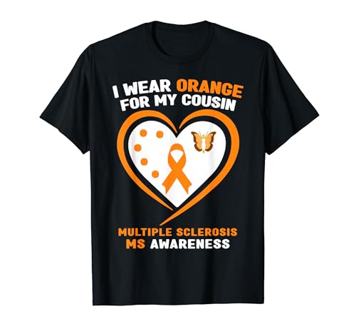 I Wear Orange For My Cousin MS �������d���ǌ[�� T�V���c