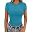 Short Sleeve Lake Blue