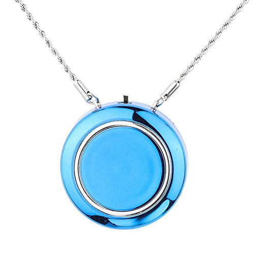 WOOLALA Personal Wearable Air Purifier Necklace/Mini Portable Air Freshner Ionizer/Negative Ion Generator/Low Noise
