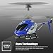 Cheerwing S107/S107G Phantom 3CH 3.5 Channel Mini RC Helicopter with Gyro Blue
