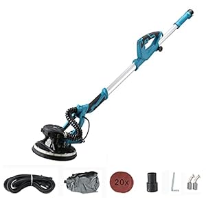 1800W Wandschuurmachine, Automatische Vacuümplafondschuurmachine, Telescopische Gipsplaatschuurmachine Voor Poolse Droge…